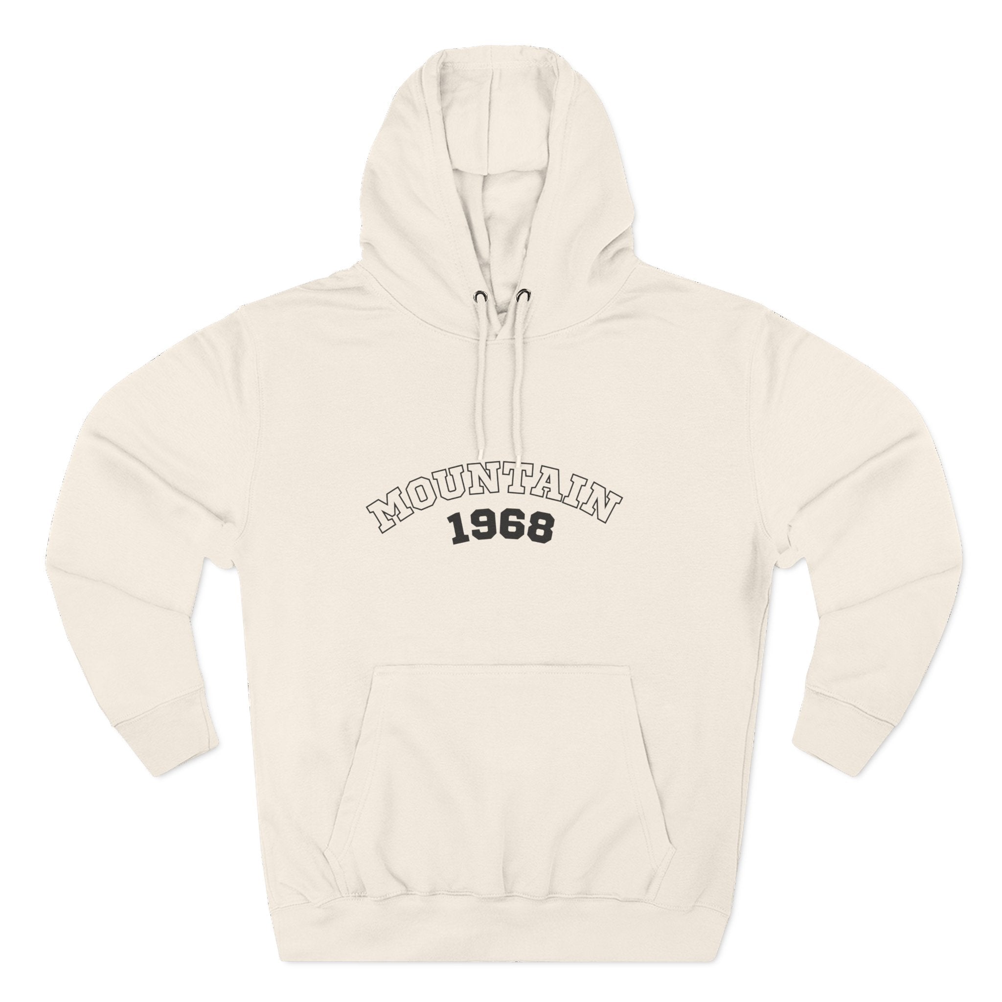 Cozy Mountain Adventure Hoodie | Set Your Soul Free | 1968 Fleece Pullover, Outdoor Gear, Nature Lover Gift, Hiking Apparel, Travel Hoodie