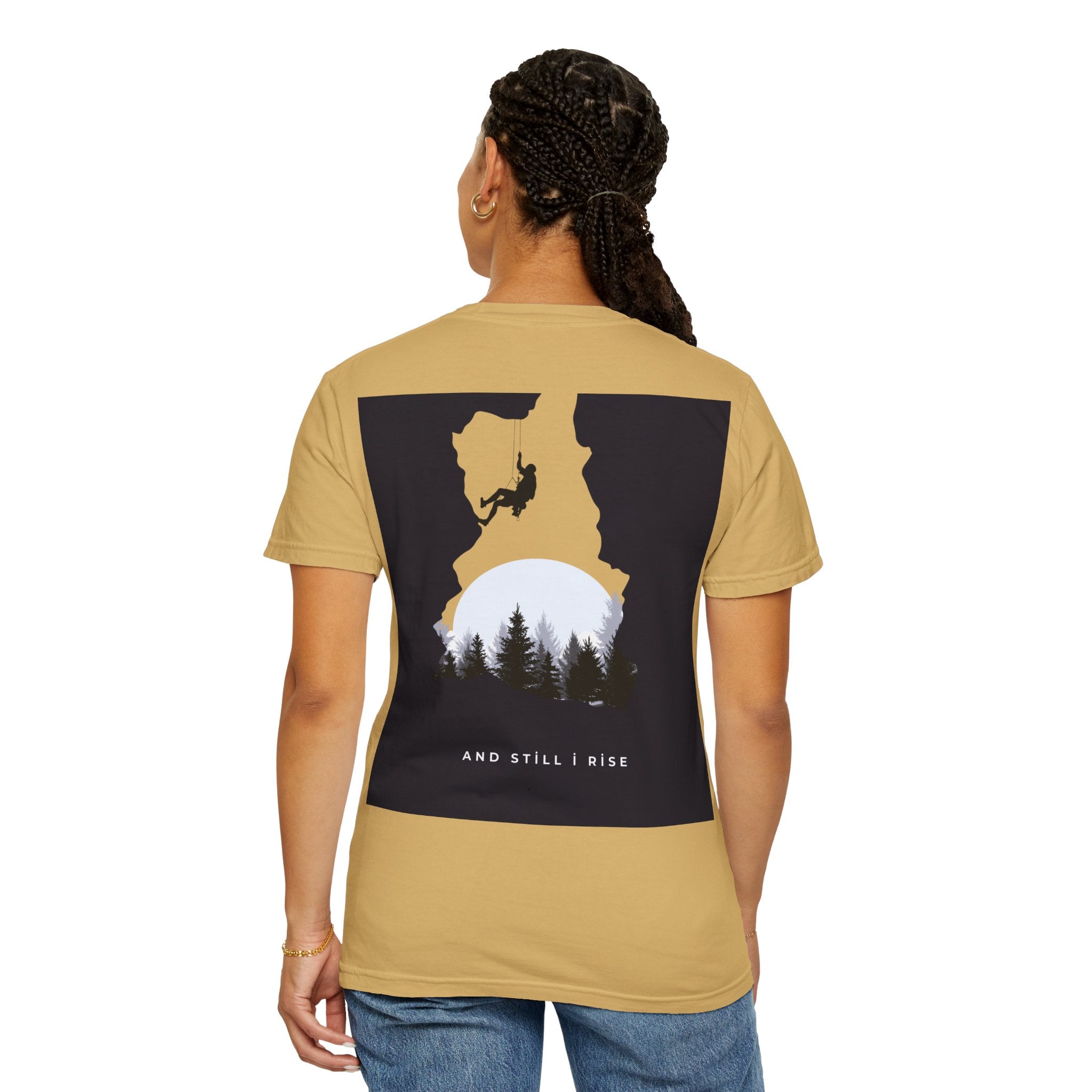 Ascension Unisex Garment-Dyed T-Shirt - Inspirational Mountain Graphic Tee, Adventure Shirt, Motivational Apparel, Gift for Hikers, [...]