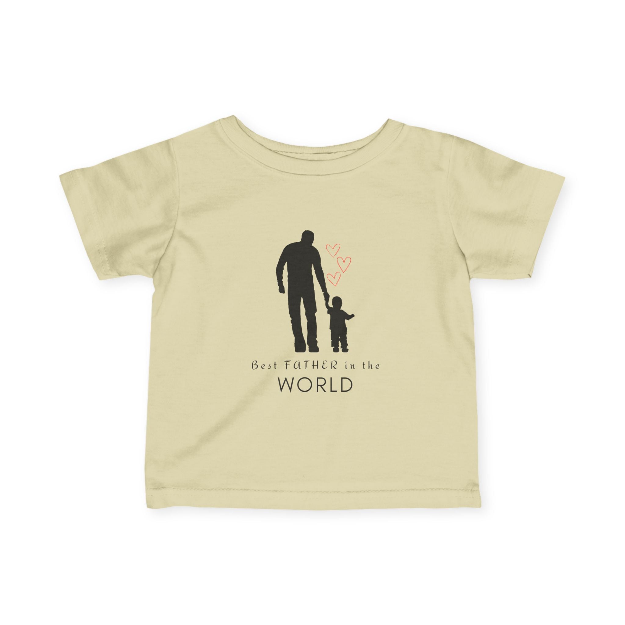 Baby Father’s Day Tee, Infant Tee for Dad, Gift for New Dad, Baby Shower Gift, Cute Baby T-Shirt, Family Love Shirt