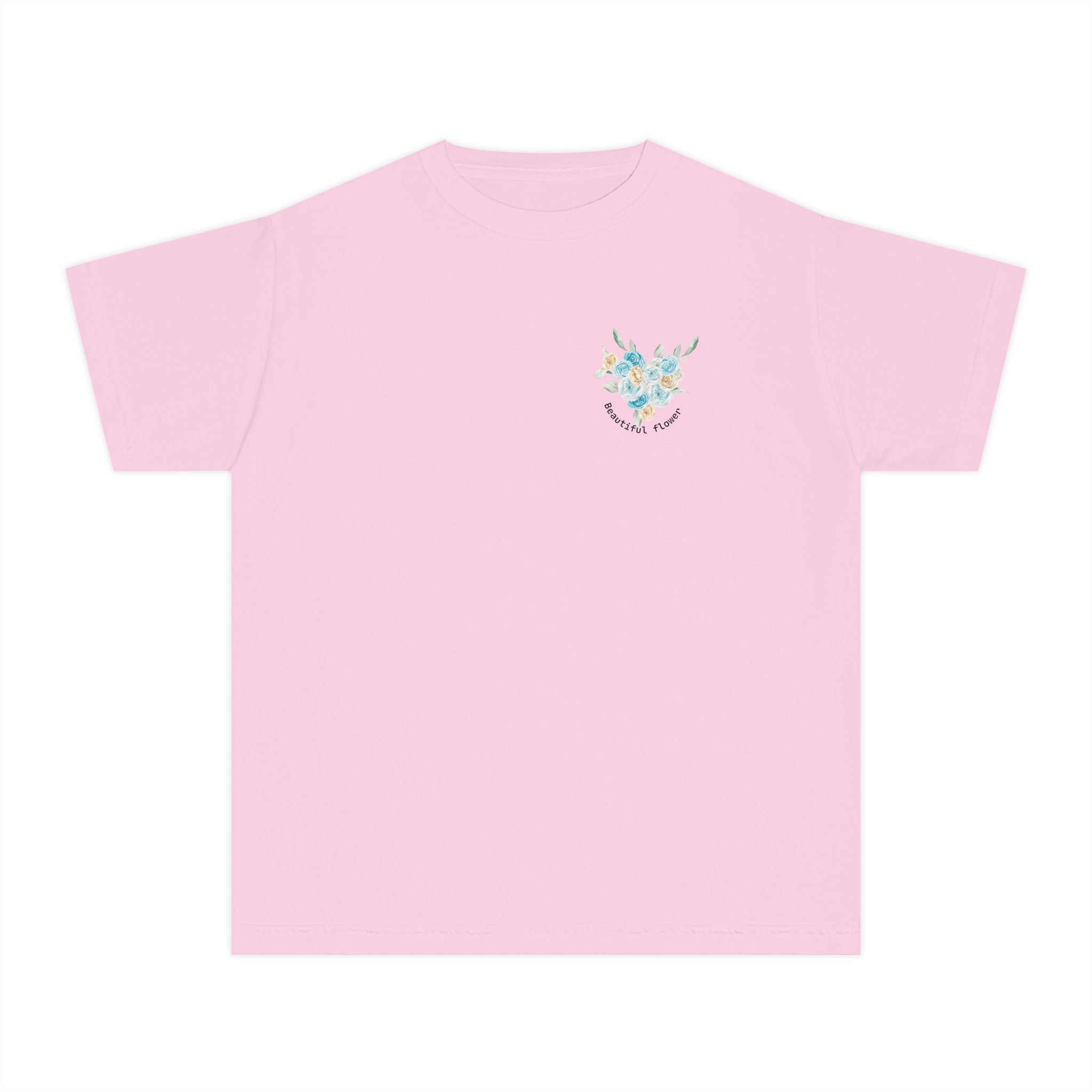 Butterfly Floral Youth Tee with Playful Vibes, Perfect for Spring, Birthdays, Nature Lovers, Gift for Kids, Casual Wear