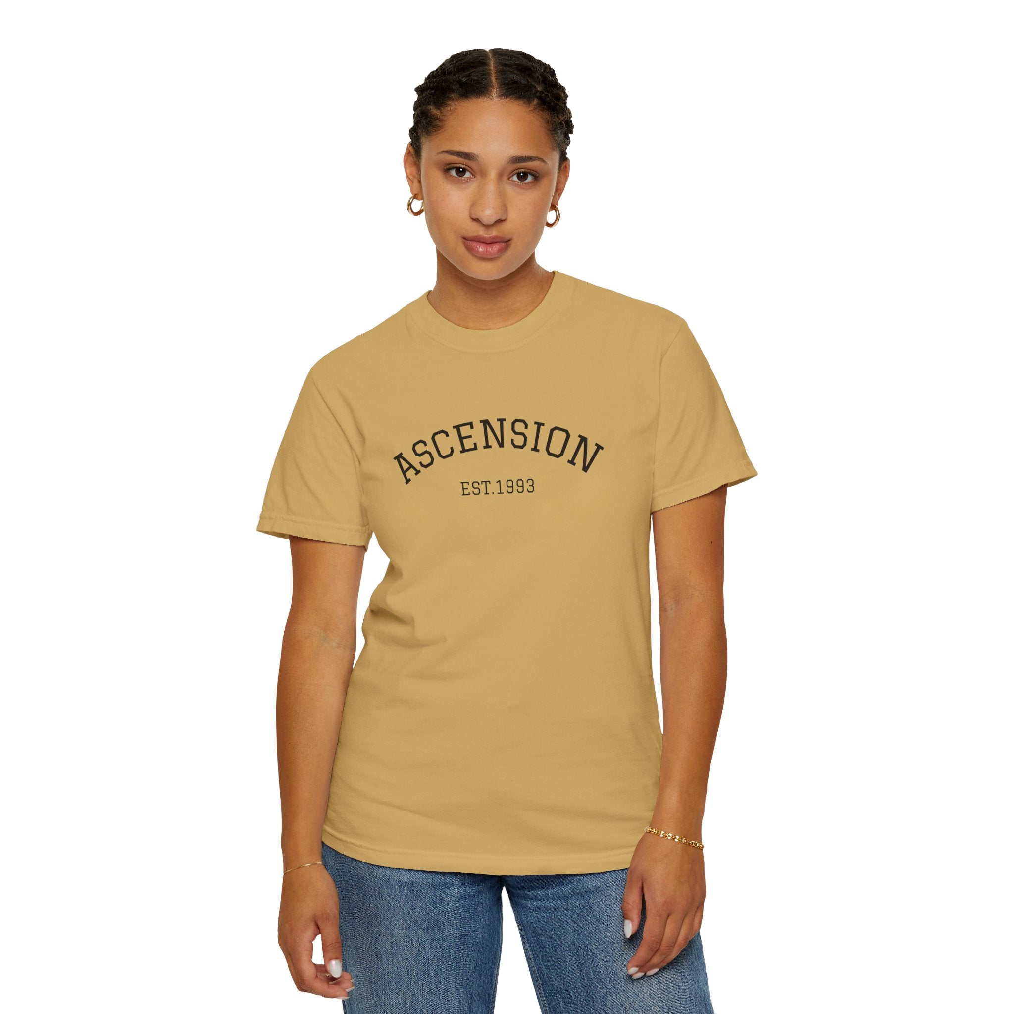 Ascension Unisex Garment-Dyed T-Shirt - Inspirational Mountain Graphic Tee, Adventure Shirt, Motivational Apparel, Gift for Hikers, [...]